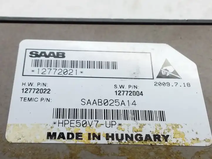 Saab 9-3 Ver2 (2008 - 2016) 12772021 Кнопка стеклоподъемников — фото 4