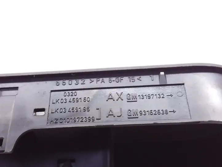 Opel Astra H (2004 - 2009) 13197132 Кнопка стеклоподъемников — фото 4