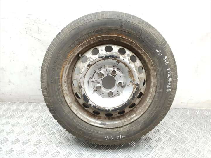 6394011602 Mercedes-Benz Vito Viano W639 R 16 plieninis štampuotas ratlankis (-iai)