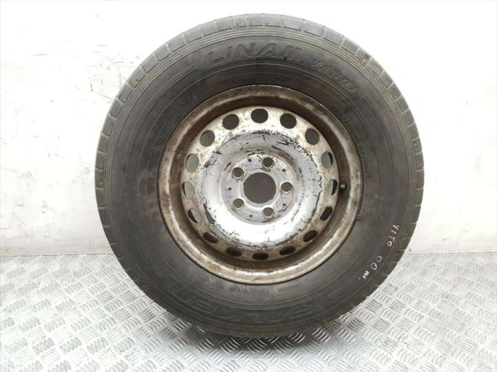 6384011501 Mercedes-Benz Vito Viano W638 R 16 plieninis štampuotas ratlankis (-iai)