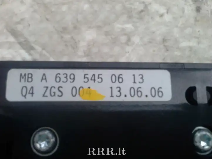 Mercedes-Benz Vito Viano W639 (2003 - 2010) A6395450613 Блок кнопок стеклоподъемников — фото 3