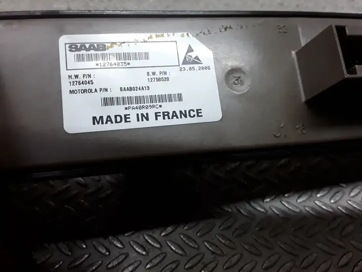 Saab 9-3 Ver2 (2003 - 2007) 12758528 Кнопка стеклоподъемников — фото 2