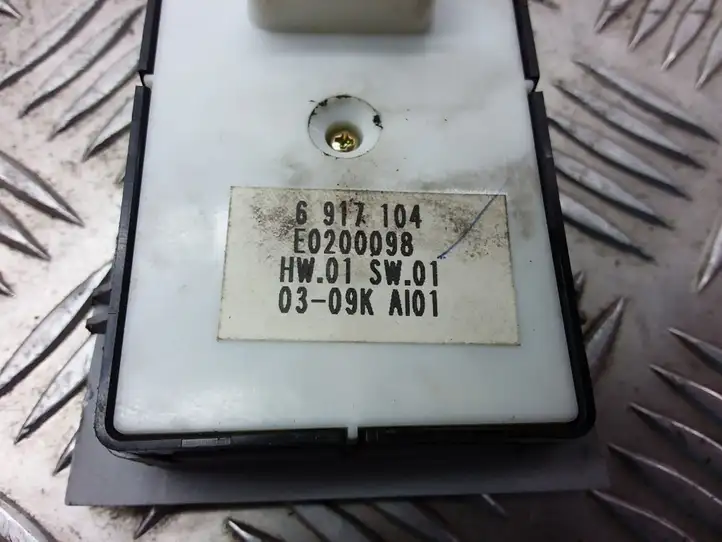 BMW 7 E65 E66 (2001 - 2008) 6917104 Кнопка стеклоподъемников — фото 3