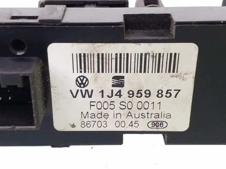Volkswagen Golf IV (1998 - 2005) 1J4959857 Блок кнопок стеклоподъемников — фото 2