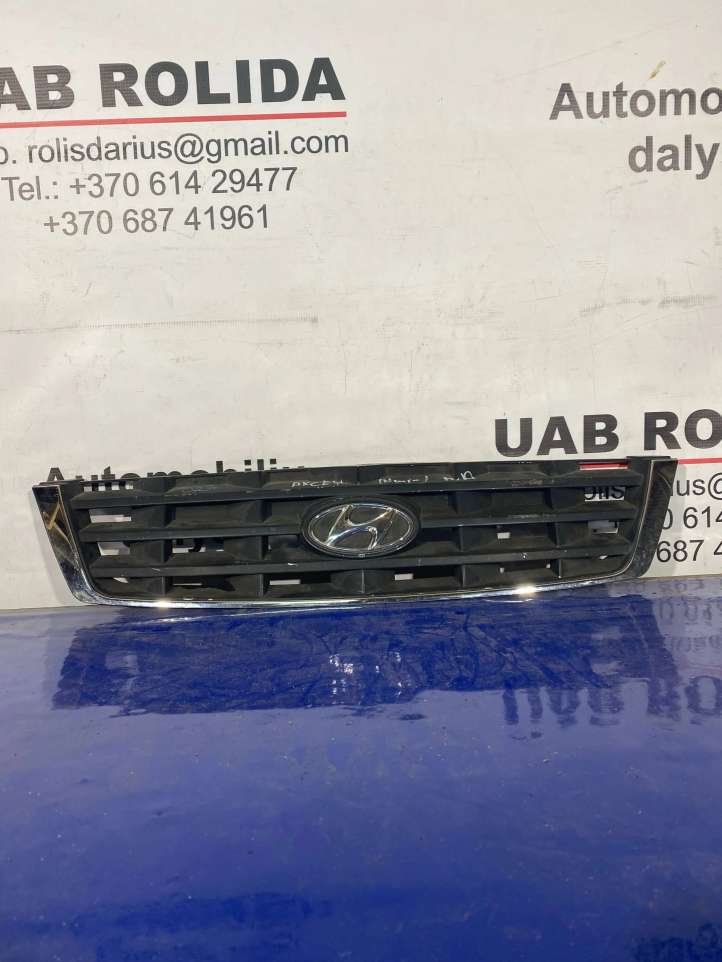 Hyundai Accent (2003 - 2006)  8636125620 Верхняя решётка