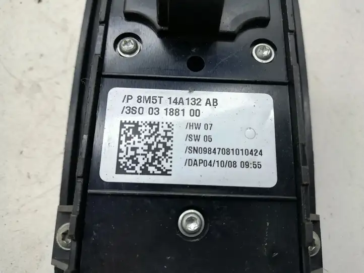 Ford Focus C-MAX (2003 - 2010) 14A132AB Блок кнопок стеклоподъемников — фото 3