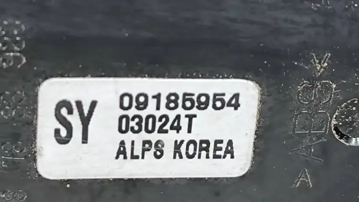 Opel Vectra C (2002 - 2005) 09185954 Блок кнопок стеклоподъемников — фото 2