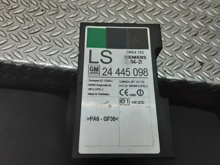 Opel Meriva (2002 - 2006)  24445098 Считывающее устройство иммобилайзера (антенна)