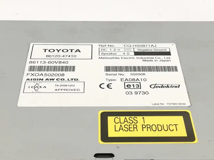 Toyota Prius (XW30) (2009 - 2015) 8612047410 Дисплей / маленький экран — фото 3
