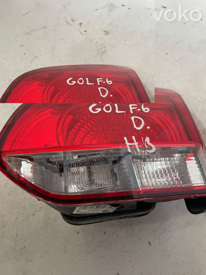 Volkswagen Golf VI (2009 - 2013)   Задний фонарь в крышке багажника