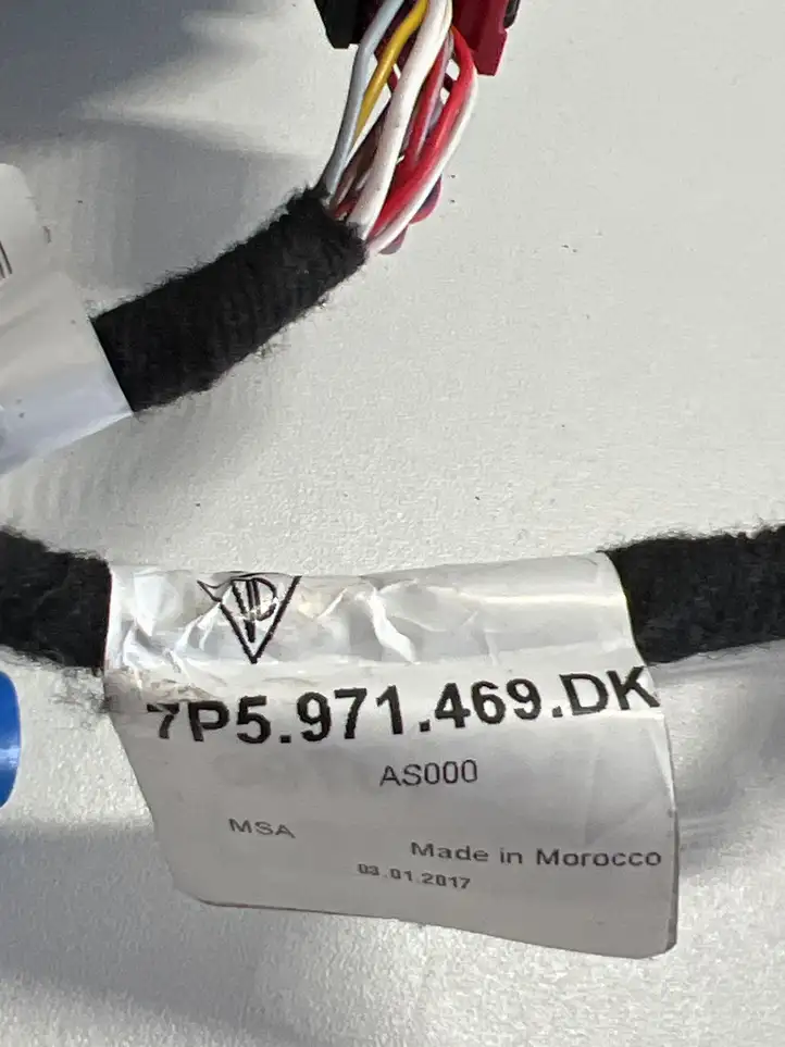 Porsche Cayenne (92A) (2011 - 2017) 7P5971469DK Камера в зеркале заднего вида — фото 9