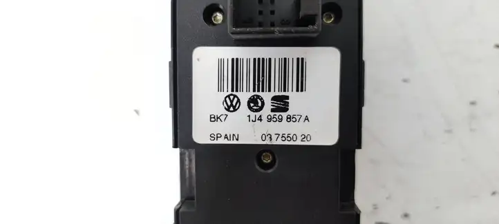Skoda Superb B5 (3U) (2001 - 2008) 1J4959857A Блок кнопок стеклоподъемников — фото 5