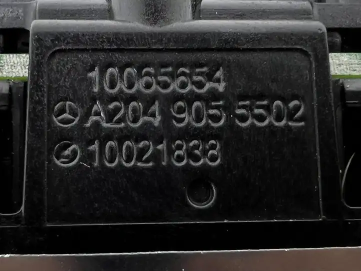 Mercedes-Benz C W204 (2007 - 2014) A2049055502 Блок кнопок стеклоподъемников — фото 2