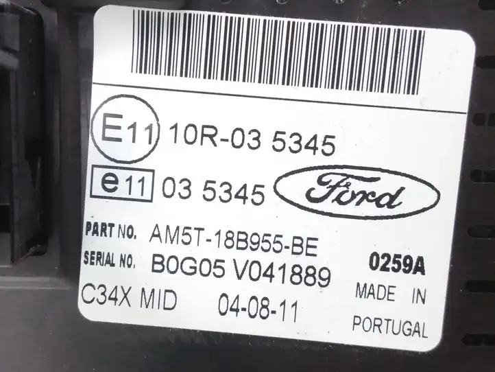 Ford Focus (2011 - 2015) AM5T18B955BE Дисплей / маленький экран — фото 3