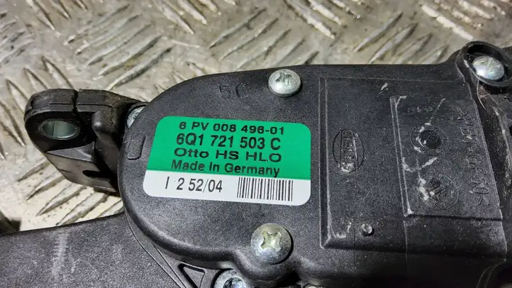 Volkswagen Polo (2005 - 2009) 6Q1721503C Педаль акселератора — фото 2