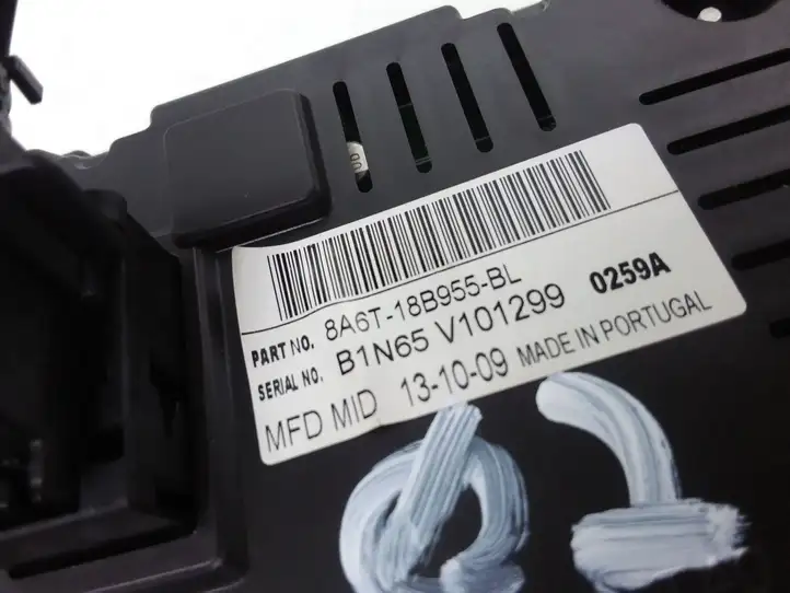 Ford Fiesta (2006 - 2008)  8A6T18B955BL Экран/ дисплей / маленький экран