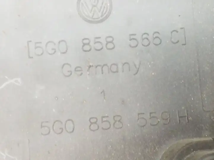 Volkswagen Golf VII (2013 - 2019) 5g0858566c Обшивка рулевой колонки — фото 6