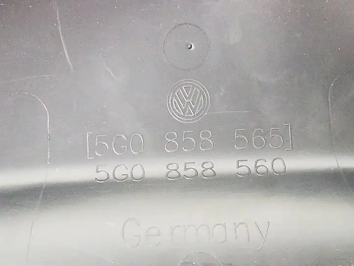 Volkswagen Golf VII (2013 - 2019) 5g0858565 Обшивка рулевой колонки — фото 4