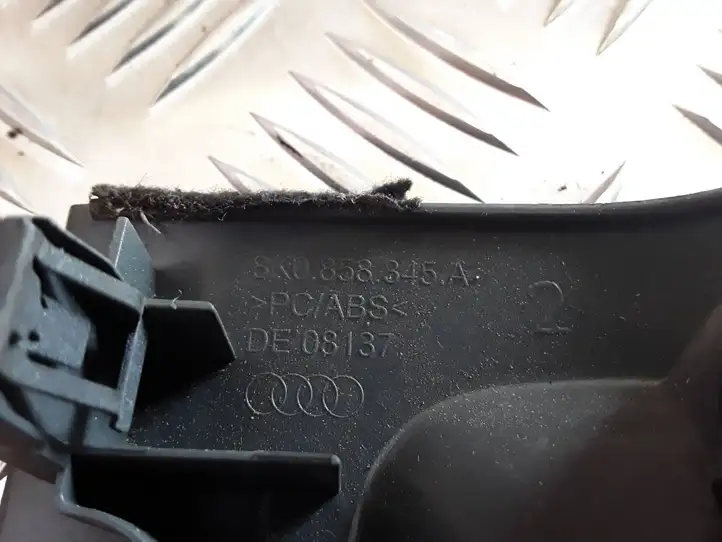 Audi A4 S4 B8 8K (2007 - 2011) 8K0858345A Обшивка рулевой колонки — фото 3
