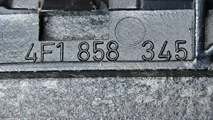 Audi A6 S6 C6 4F (2008 - 2011) 4F1858345 Обшивка рулевой колонки — фото 2
