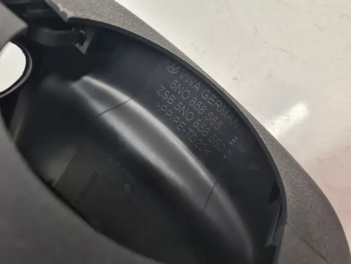 Volkswagen Tiguan (2007 - 2011) 5N0858565 Обшивка рулевой колонки — фото 3