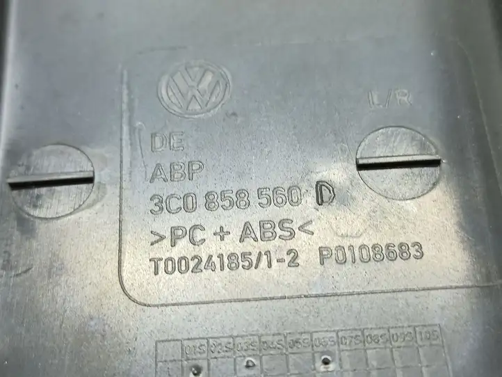 Volkswagen PASSAT B6 (2005 - 2010) 3c0858560d Обшивка рулевой колонки — фото 2