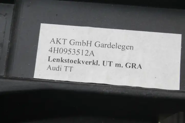 Audi A8 S8 D4 4H (2010 - 2014) 4H0953512A Обшивка рулевой колонки — фото 5