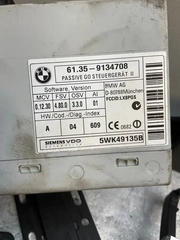 BMW 3 E92 E93 (2005 - 2014) 9134708 Блок бесключевого доступа — фото 5