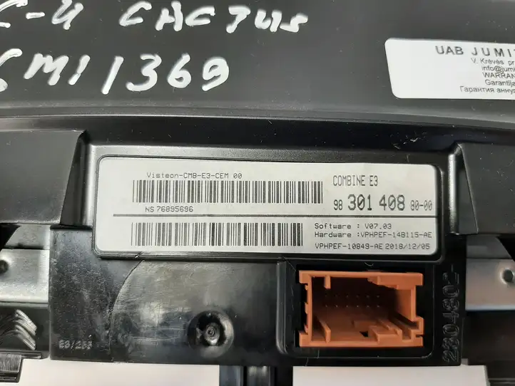 Citroen C4 Cactus (2017 - )  9830140880 Спидометр (приборный щиток)