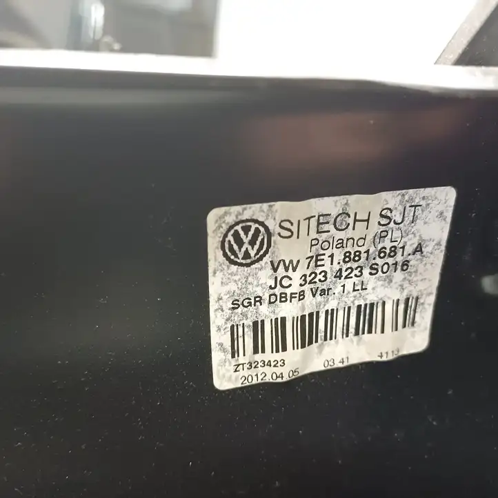 Volkswagen Transporter - Caravelle T5 (2009 - 2015) 7H0881303F Переднее двойное сиденье — фото 13