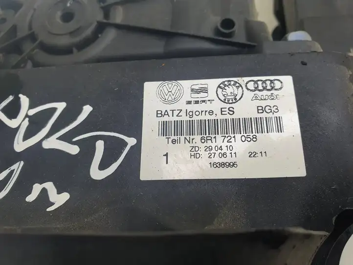 Volkswagen Polo V 6R (2009 - 2015) 6R1721058 Педаль акселератора — фото 2