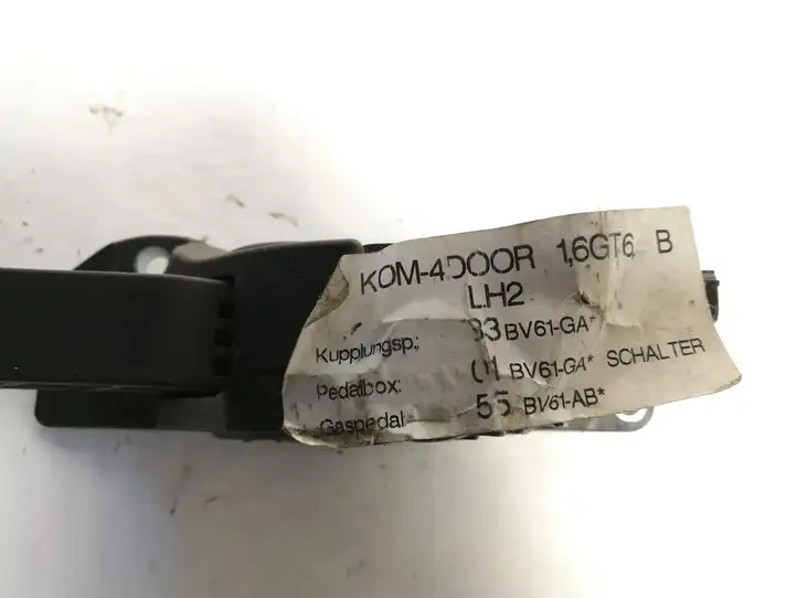 Ford Focus (2011 - 2015) BV619F836AB Педаль акселератора — фото 3
