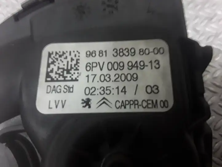 Citroen C3 Picasso (2010 - 2017)  968138398000 Педаль акселератора