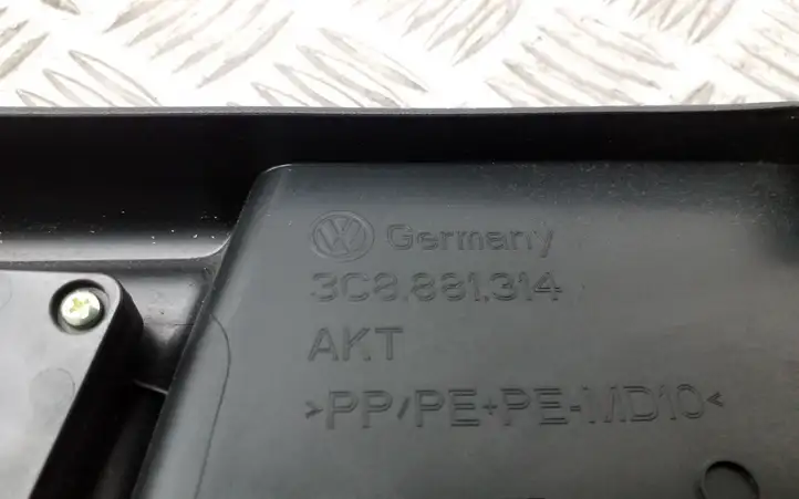 Volkswagen PASSAT B7 (2011 - 2014) 3C8881314 Обшивка сидений — фото 3