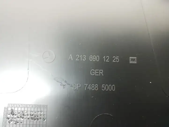 Mercedes-Benz E W213 (2016 - ) A2136901225 Нижняя обшивка стойки B — фото 2