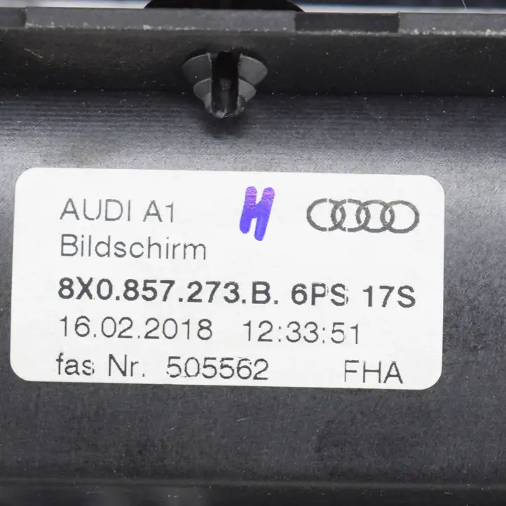 Audi S1 (2014 - 2019) 8X0857273B Дисплей / маленький экран — фото 2