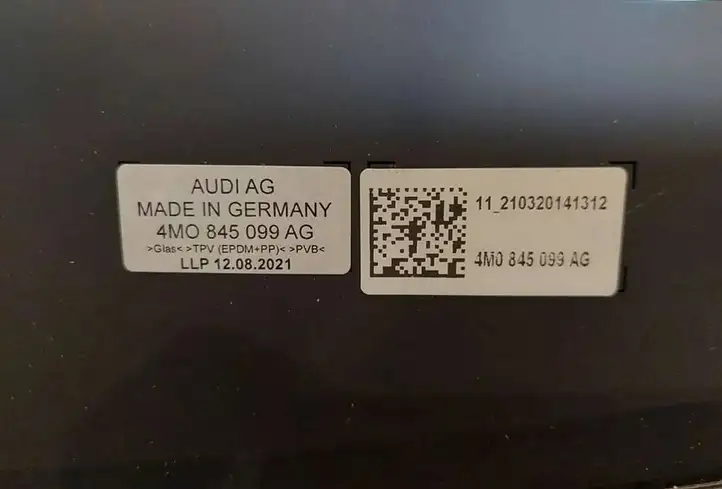 Audi Q7 4M (2019 - ) 4M0845099AG Переднее стекло — фото 3
