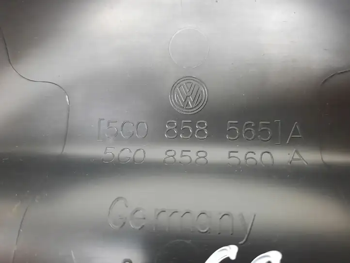 Volkswagen Golf VII (2013 - 2019) 5G0858565 Обшивка рулевой колонки — фото 3