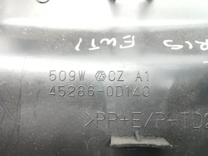 Toyota Yaris (2009 - 2012) 452860D140 Обшивка рулевой колонки — фото 3