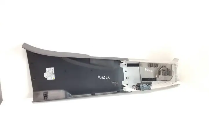 Audi Q7 4L (2005 - 2009) 4L0867230H Верхняя обшивка стойки B — фото 4