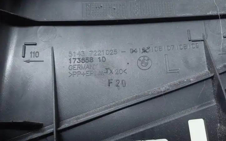 BMW 1 F20 F21 (2011 - 2019) 7221025 Верхняя обшивка стойки B — фото 4