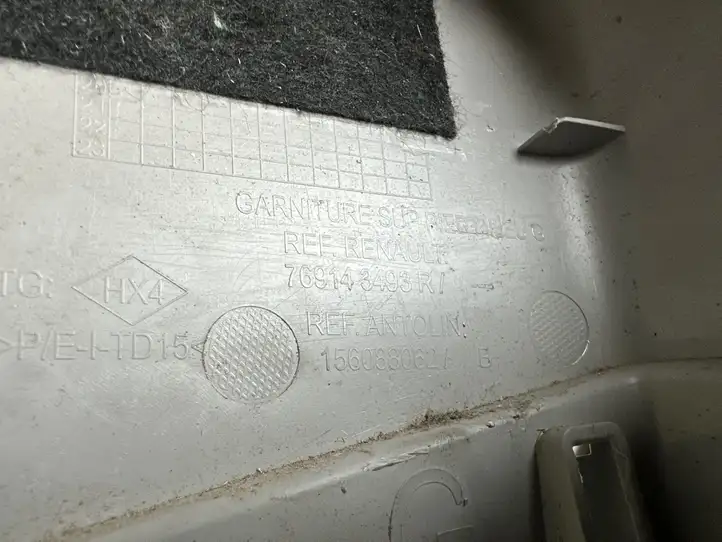 Renault Kadjar (2015 - 2018) 769143493r Верхняя обшивка стойки B — фото 4