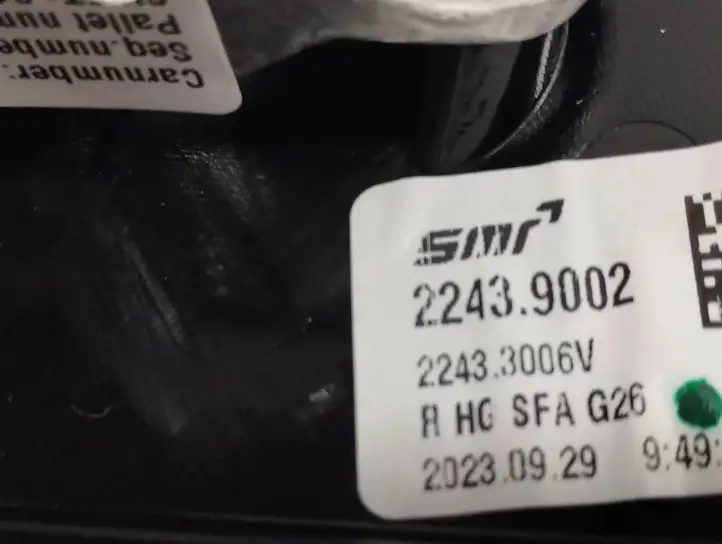 BMW i4 (2021 - ) A091564 Боковое зеркало с электроприводом — фото 11
