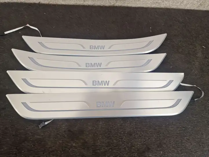 BMW 7 G11 G12 (2015 - 2022) 7370314 Внутренняя обшивка порога (комплект) — фото 4