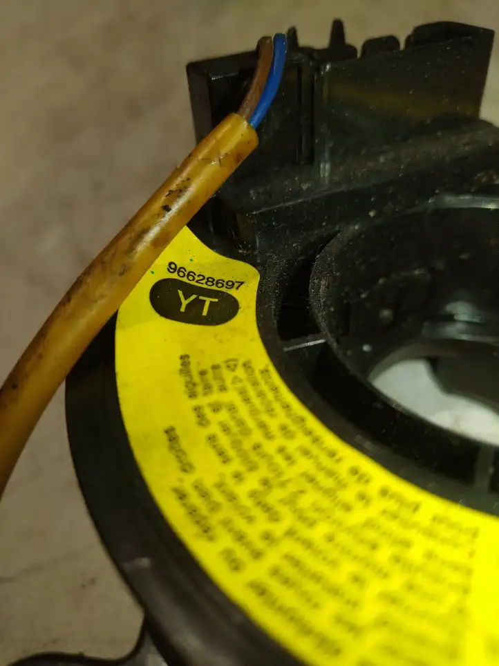 Chevrolet Captiva (2006 - 2011)  96628697 Полоса надувных подушек (кольцо srs)