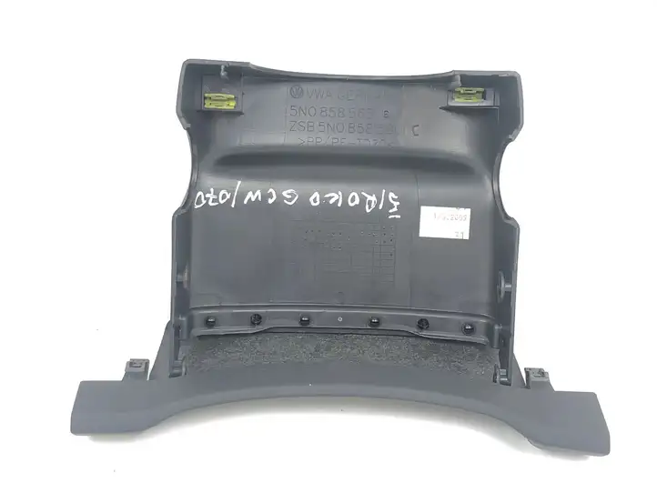 Volkswagen Scirocco (2008 - 2014) 5N0858565 Обшивка рулевой колонки — фото 2