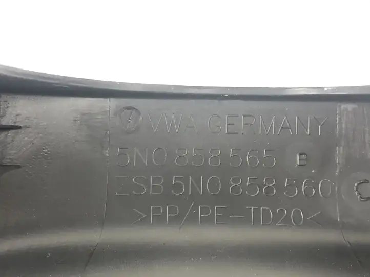 Volkswagen Scirocco (2008 - 2014) 5N0858565 Обшивка рулевой колонки — фото 3