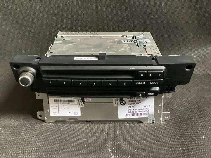 65839156237 BMW 5 E60 E61 Navigacijos (GPS) CD/DVD skaitytuvas