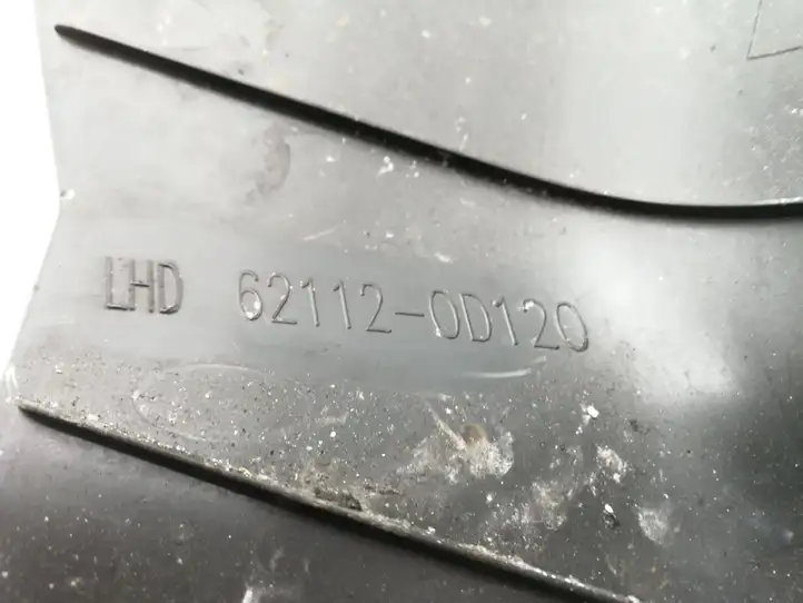 Toyota Yaris (2014 - 2019) 621120D120 Верхняя обшивка стойки B — фото 3