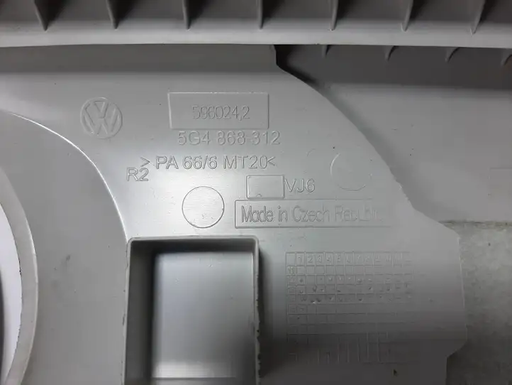Volkswagen Golf VII (2013 - 2019) 5G4868312 Верхняя обшивка стойки B — фото 4